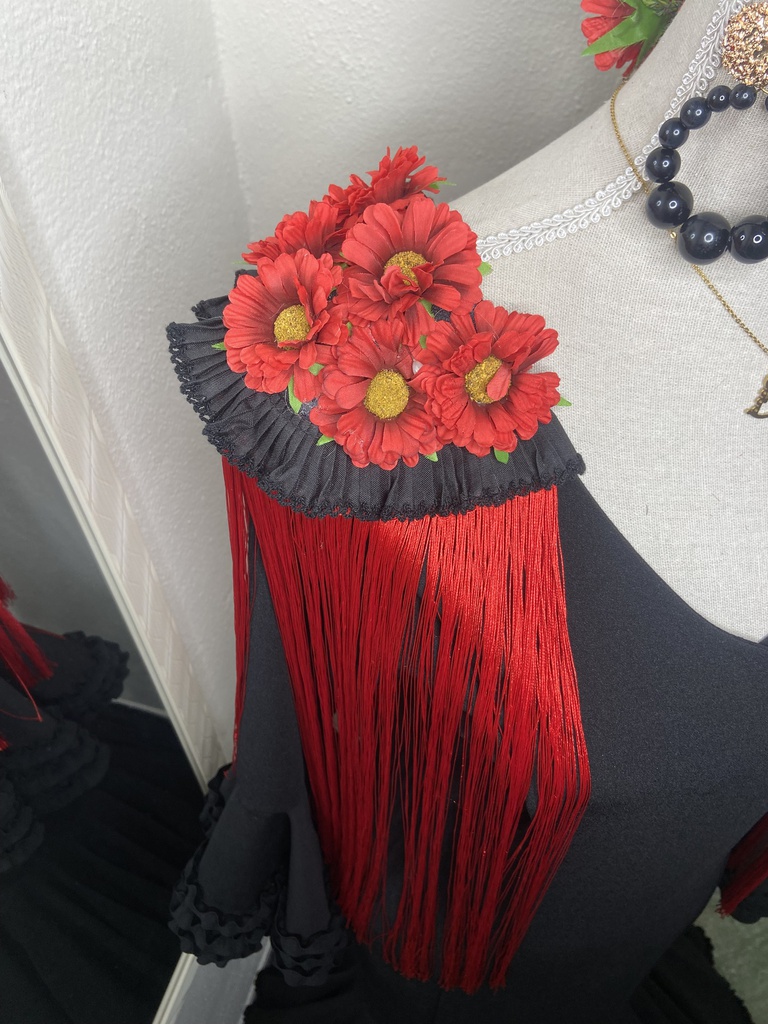 Traje de flamenca mod. Azabache