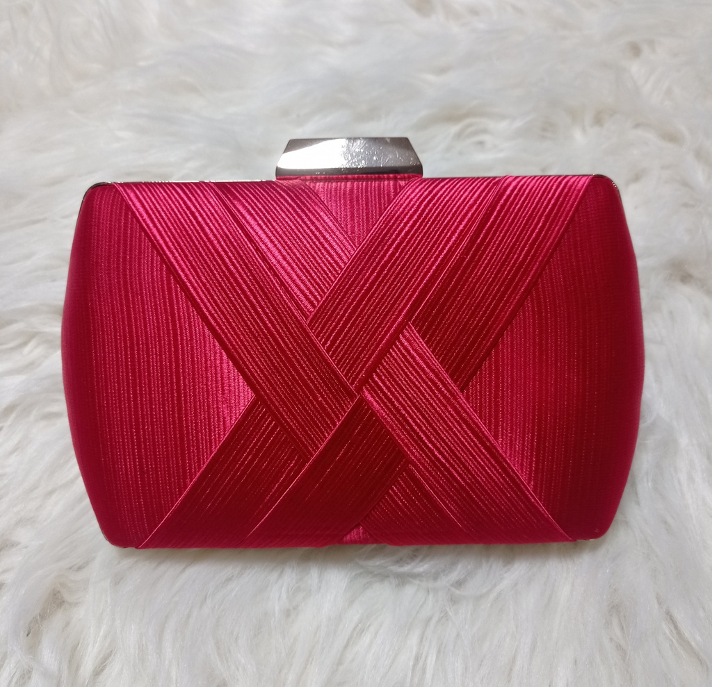 BOLSO CLUTCH ROJO