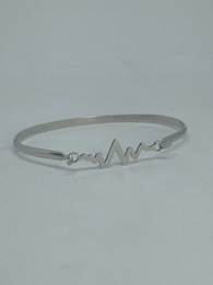 PULSERA RÍGIDA PLATEAD LATIDOS
