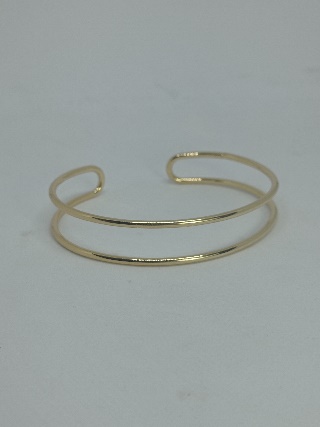 BRAZALETE DORADO PARALELAS