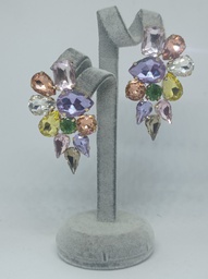 PENDIENTES CRISTAL COLORES MOD. RACIMO