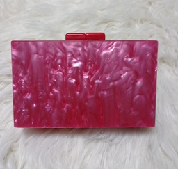 BOLSO CLUTCH ROSA FUSSIA ANACARADO