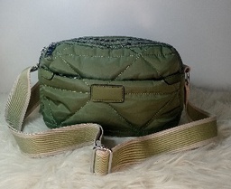 BOLSO BANDOLERA VERDE CACERIA