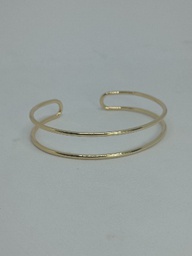BRAZALETE DORADO PARALELAS